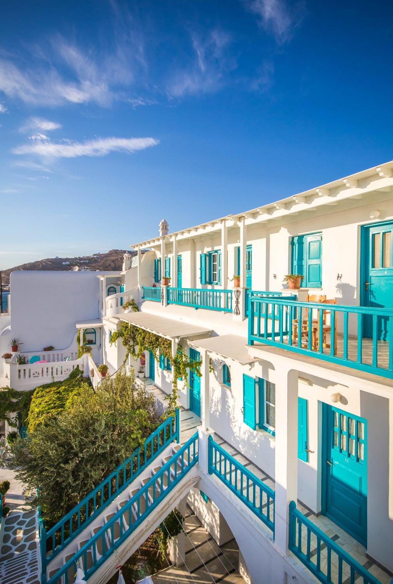 Pension Marias Sea View Mykonos Town Luaran gambar