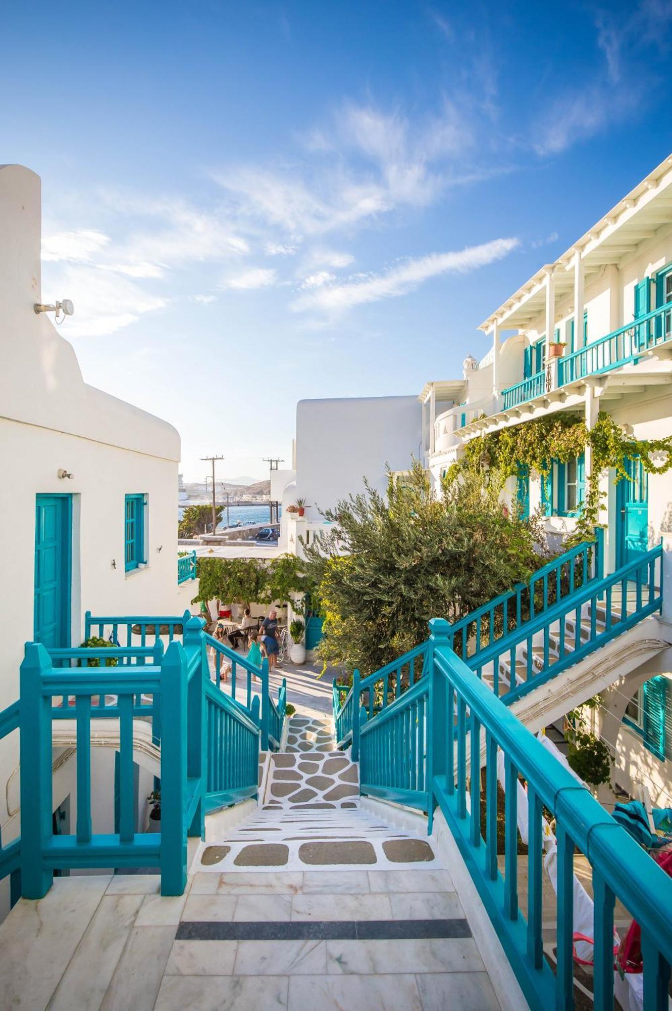 Pension Marias Sea View Mykonos Town Luaran gambar
